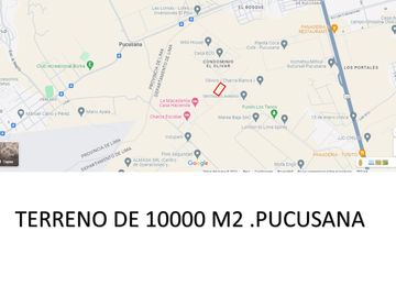 Vendo Terreno Plano Ideal Para Proyecto Inmobiliario, Condominio en Pucusana