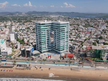 Departamento en venta en el malecon de Mazatlan