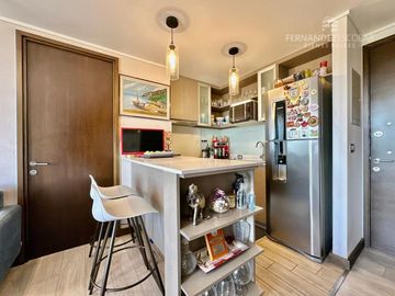 CONCON - VENDE DEPTO MARIPOSA 2D 2B 1E BODEGA - BOSQUES DE MONTEMAR
