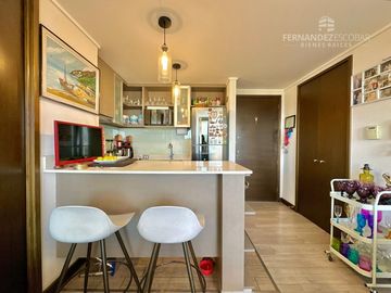 CONCON - VENDE DEPTO MARIPOSA 2D 2B 1E BODEGA - BOSQUES DE MONTEMAR
