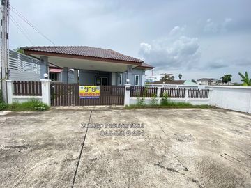 Hot Deal! Only 2.15 MB – Corner Single House on 105 sq.w. in Tapong Land 5, Near Mae Ramphueng Beach & 300 m. from Sukhumvit Road, Tapong, Rayong