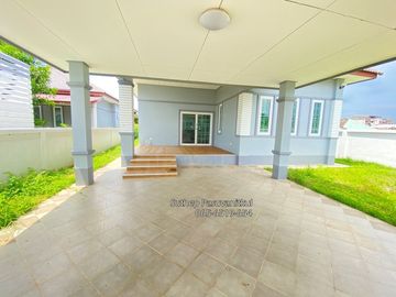 Hot Deal! Only 2.15 MB – Corner Single House on 105 sq.w. in Tapong Land 5, Near Mae Ramphueng Beach & 300 m. from Sukhumvit Road, Tapong, Rayong