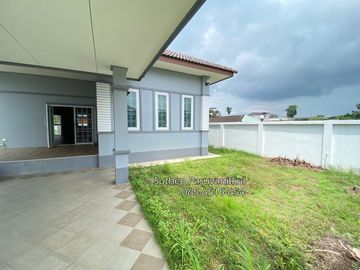 Hot Deal! Only 2.15 MB – Corner Single House on 105 sq.w. in Tapong Land 5, Near Mae Ramphueng Beach & 300 m. from Sukhumvit Road, Tapong, Rayong