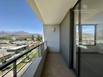 LOS ANDES - VENDE/ ARRIENDA DEPTO 2B 2B 1E - ED. VISTA ANDES