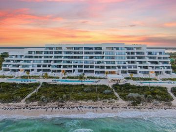 Departamento frente al mar con alberca privada, en venta, Telchac, Yucatán.
