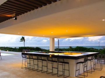 Departamento frente al mar con alberca privada, en venta, Telchac, Yucatán.