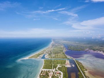 Departamento frente al mar con alberca privada, en venta, Telchac, Yucatán.