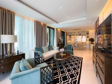 Luxury house for sale in Patta Prime Village, corner house, new house, beautifully decorated, luxurious, beautiful house ready to move in, special pri
