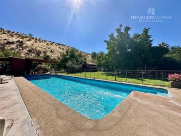 CALLE LARGA - VENDE PARCELA CON CASA 4D 3B PISCINA - LA CALDERA