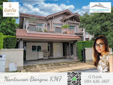 Luxury house For Sale at Nantawan Bangna km7 S-Size 30,000,000 Baht