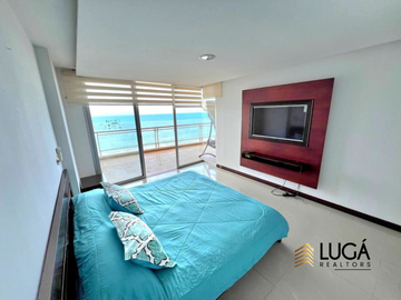 Departamento 3 dormitorios frente al mar y con generador eléctrico propio en Venta sector Barbasquillo, Manta, Ecuador