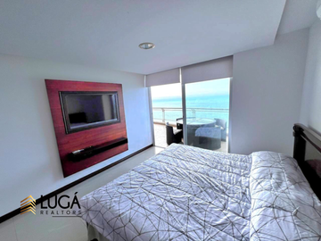 Departamento 3 dormitorios frente al mar y con generador eléctrico propio en Venta sector Barbasquillo, Manta, Ecuador