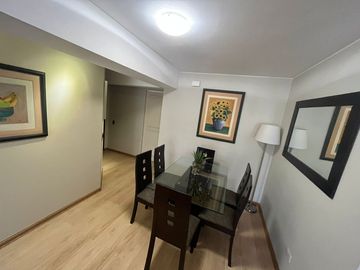 MAGDALENA LIMITE CON SAN ISIDRO ALQUILER DE AMPLIO Y COMODO DEPARTAMENTO DE 92 M2 TOTALMENTE AMOBLADO Y EQUIPADO MUY BIEN UBICADO EN LA RECTA DEL COUN