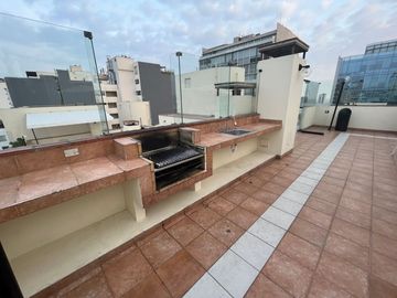 MAGDALENA LIMITE CON SAN ISIDRO ALQUILER DE AMPLIO Y COMODO DEPARTAMENTO DE 92 M2 TOTALMENTE AMOBLADO Y EQUIPADO MUY BIEN UBICADO EN LA RECTA DEL COUN