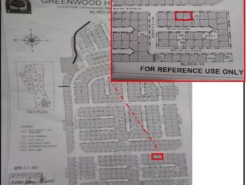 House and Lot For Sale in Lot 4 and 5, Block 12, Moss Avenue, Greenwoods Village,Dasmariñas, Cavite