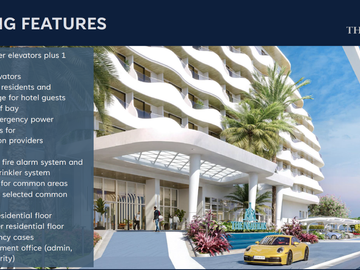 Preselling Studio Beachfront Condotel Units For Sale in Calatagan Batangas