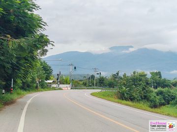 Land for sale on main road, Mae Rim, Chiang Mai size 13 rai, Near Si-Boon-Rueang Intersection Summit Green Valley Golf Course, Wat Pa Dara Phirom, 76