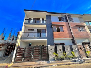 Discover contemporary luxury in this brand new three-story duplex house and lot, perfectly situated in the esteemed Greenwoods Executive Village.