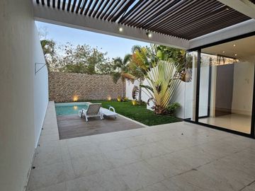 CASA EN VENTA EN MERIDA YUCATAN , TEMOZON 4 RECAMARAS