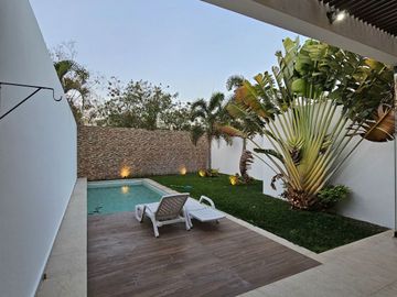 CASA EN VENTA EN MERIDA YUCATAN , TEMOZON 4 RECAMARAS