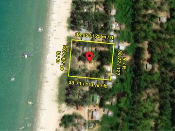 2,445 m2 / .55 Acres Sunset White Beach Investment in San Vicente