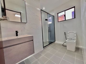Experience luxury living in this brand new corner house and lot complete with a pool, nestled within the prestigious Greenwoods Executive Village