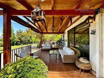 RINCONADA - VENDE PARCELA CON CASA 5D 5B COND. HACIENDA RINCONADA