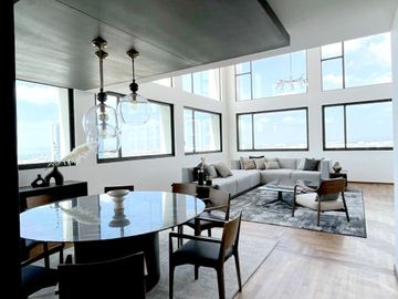 Penthouse de doble altura con terraza techada en Santa Fé, Juriquilla