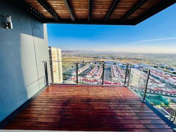 Departamento de 2 recámaras y 2 terrazas en Biósfera