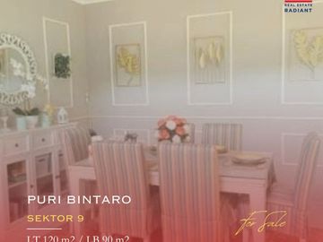 Jual Cepat Nego Sampai Jadi Rumah Siap Huni di Puri Bintaro Sektor 9
