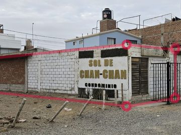 Venta De Amplio Terreno Con Construcción En Condominio El Sol De Chan Chan I (aipanaque)