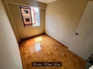 VENTA DEPARTAMENTO DE 3 HABITACIONES EN SURQUILLO
