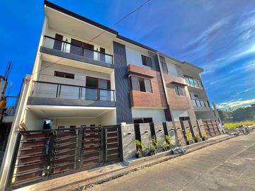 Discover contemporary luxury in this brand new three-story duplex house and lot, perfectly situated in the esteemed Greenwoods Executive Village.