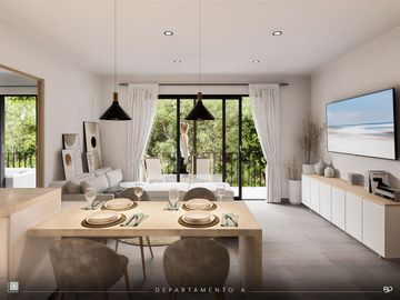 DEPARTAMENTO ESTUDIO/ REGION 8, TULUM/ PREVENTA/ LLAVE EN MANO/ ROI /PLUSVALIA.