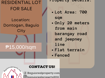 🌄 Prime Lot for Sale in Dontogan, Baguio City! 🌄