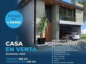 ¡Excelente casa en VENTA en privadas del pedregal FASE 1!
