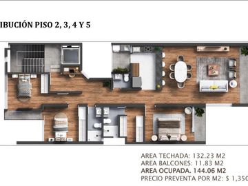 PROYECTO DE 4 DEPAS EN URB VALLE ESCONDIDO
