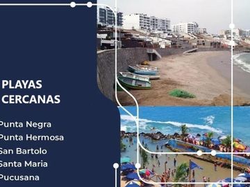 VENTA DE LOTES COMERCIALES 165 M² PANAMERICANA SUR KM 44.5 PUNTA NEGRA