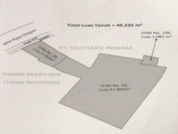 Kavling Tanah Jalan Citapen Purwakarta Dijual Cepat