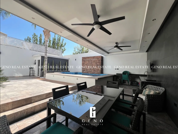 CASA EN VENTA EN QUINTAS DEL SOL REMODELADA Y CON ALBERCA