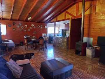 Nogales, en venta parcela plana de 5000 mts con casa sólida y urbanización completa.