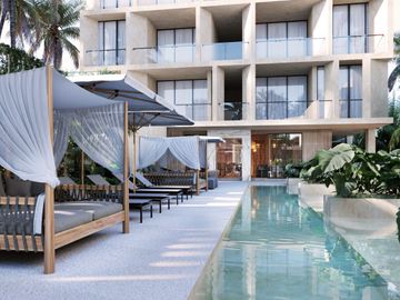 Penthouse en primera fila del mar en Telchac Yucatán