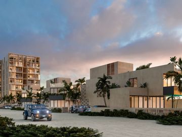 Penthouse en primera fila del mar en Telchac Yucatán