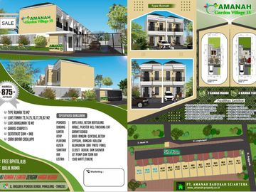Rumah Cluster Di Pondok Benda Pamulang Tangerang Selatan Tangsel Promo 2 Unit Dijual Jual Perumahan