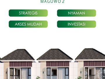 Rumah Cantik Modern Tropis di Sleman dekat Sekolah Internasional Budi Mulia 2