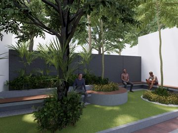 Rumah Cantik Modern Tropis di Sleman dekat Sekolah Internasional Budi Mulia 2