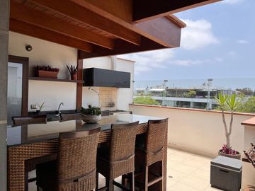 VENTA DE ESPECTACULAR DUPLEX PRIME EN ZONA EXCLUSIVA, CHACARILLA