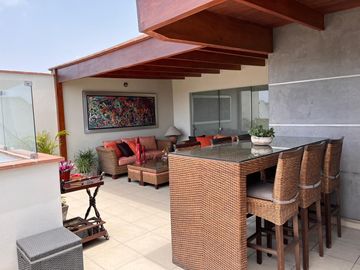 VENTA DE ESPECTACULAR DUPLEX PRIME EN ZONA EXCLUSIVA, CHACARILLA