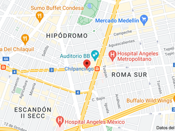 Departamento en remate en Hipodromo Cuauhtemoc CDMX