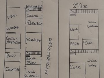 Vendo Casa con 2 Dptos Cerro Navia